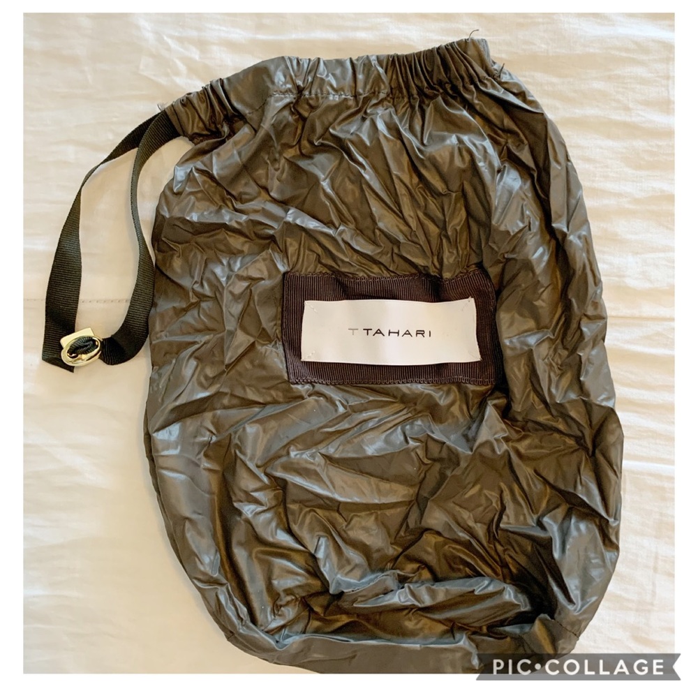 T Tahari Packable Belted Down Puffer Jacket Xs - image 5